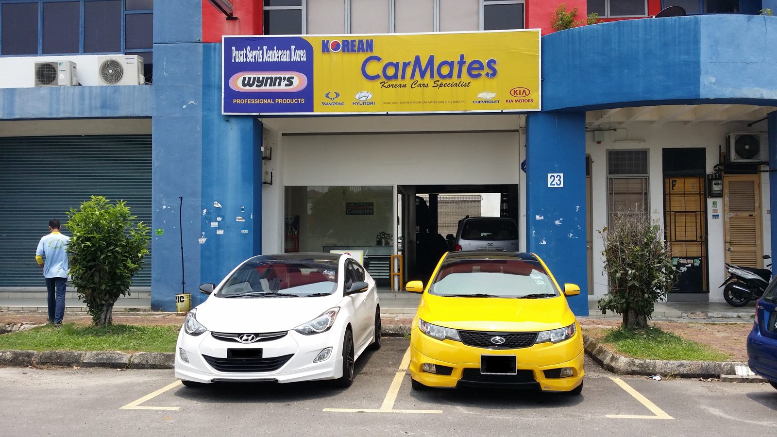 Workshop front