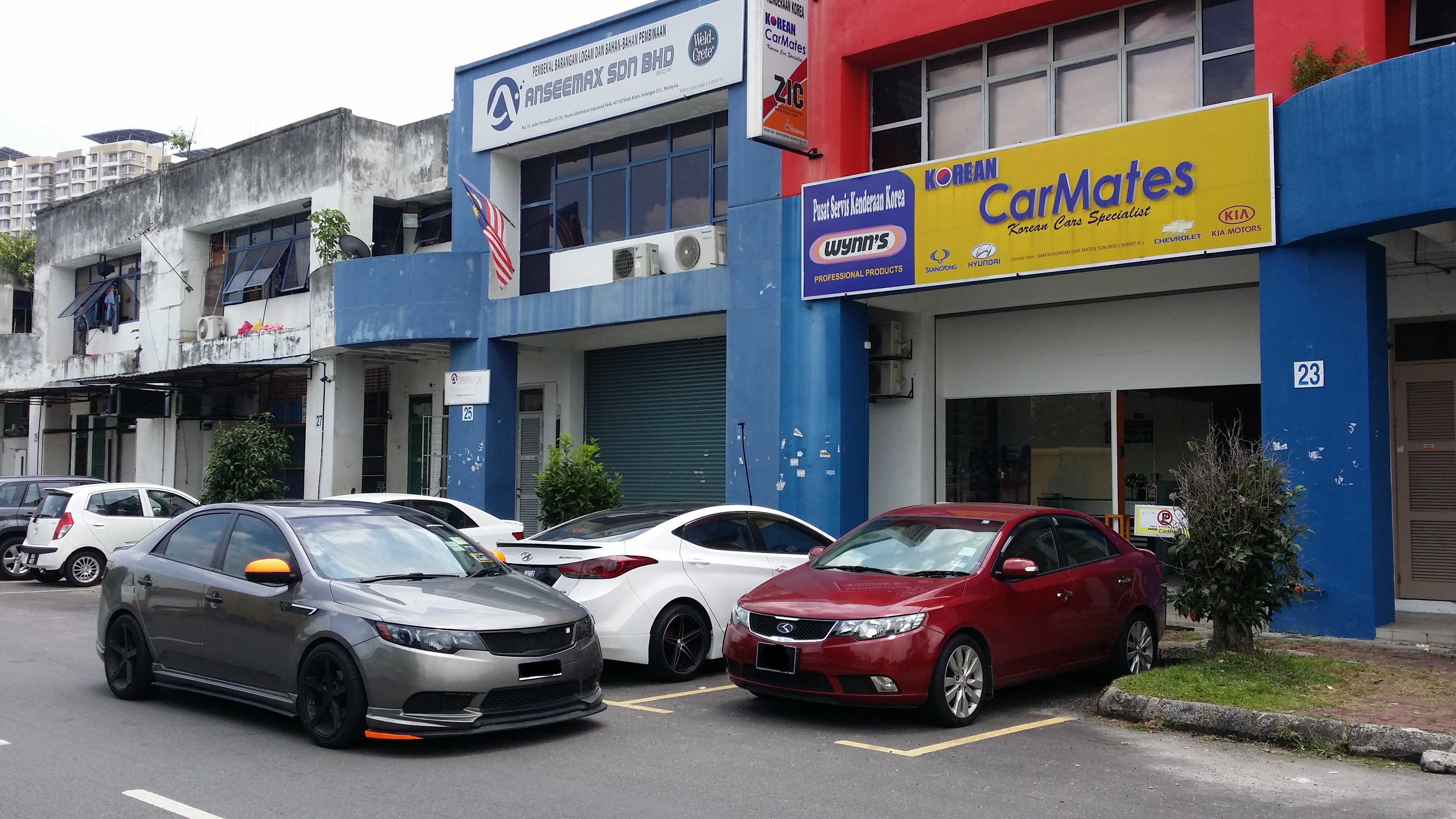 Workshop exterior